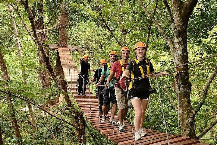 Phuket Hanuman World Zipline Adventure com transferências de ida e volta