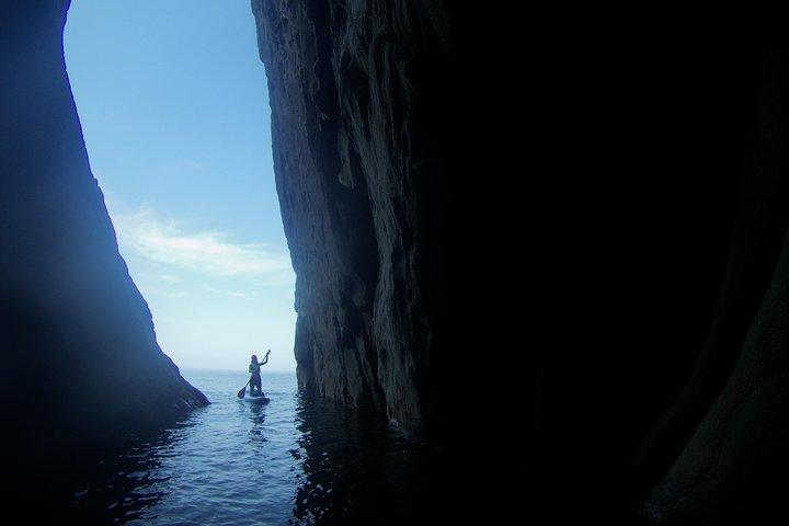 Cinque Terre Paddleboarding cruise bij zonsopgang of zonsondergang