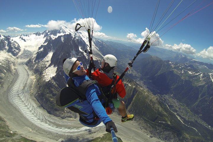 Vuelo en tándem en parapente sobre Chamonix - Desde Plan de L'Aiguille