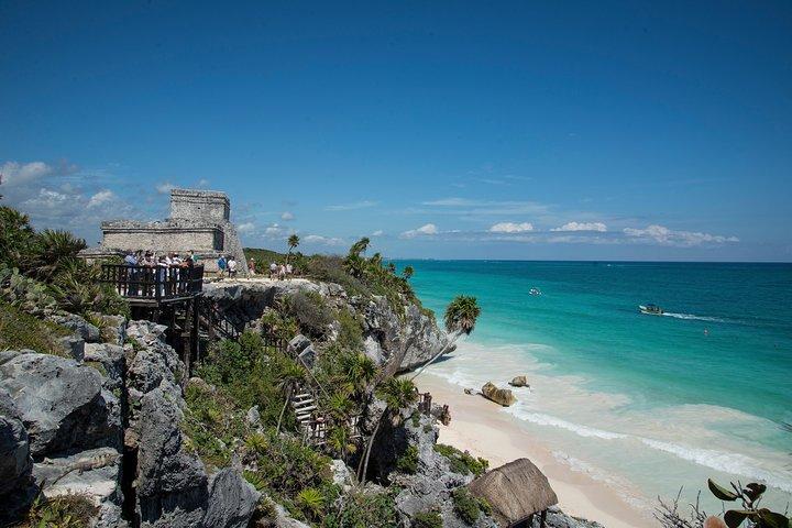 トゥルムアドベンチャー（考古学ゾーン - Atv-ziplines-cenote-lunch-drinks-rappel）