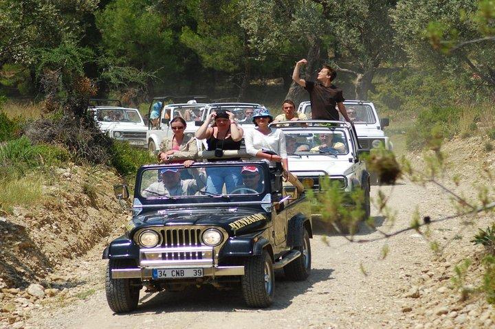 Safari in Jeep Marmaris di un'intera giornata con pranzo e trasferimento in hotel