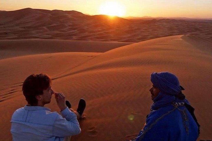 4 - Day Marrakech to Fes desert tour ( 2 - noite no deserto de Merzouga )