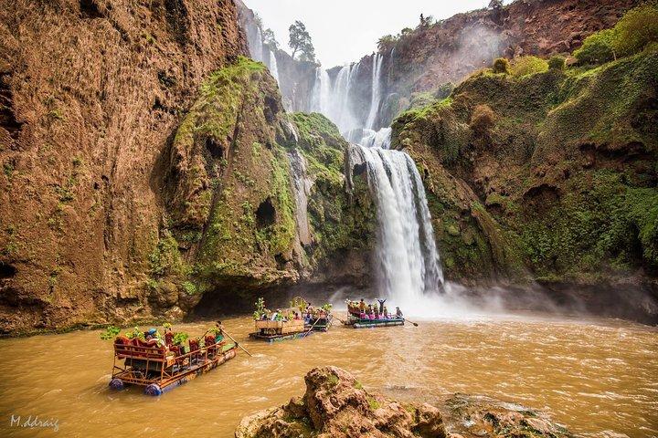 マラケシュウズード滝からの共有グループ日帰り旅行