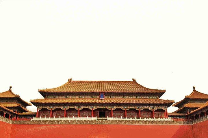 Den forbudte by og Temple of Heaven-turen fra Beijing Capital Airport