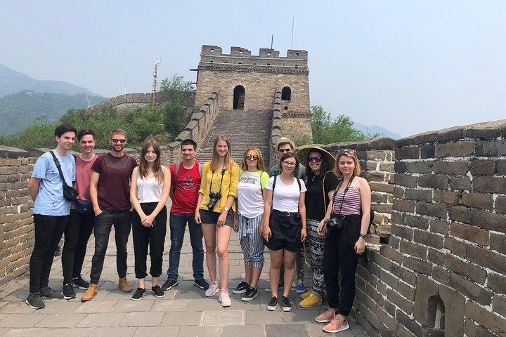 Minigruppstur till Mutianyu Great Wall och Forbidden City från flygplatsen
