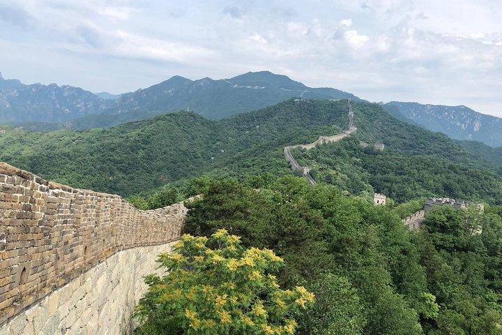 Minigruppstur till Mutianyu Great Wall och Forbidden City från flygplatsen