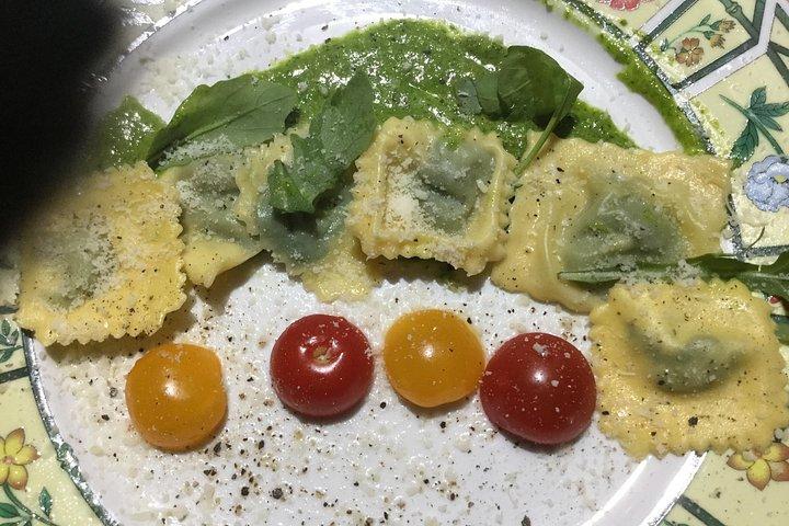 クッキングクラスヴェローナ、クリスタルキッチンで調理
