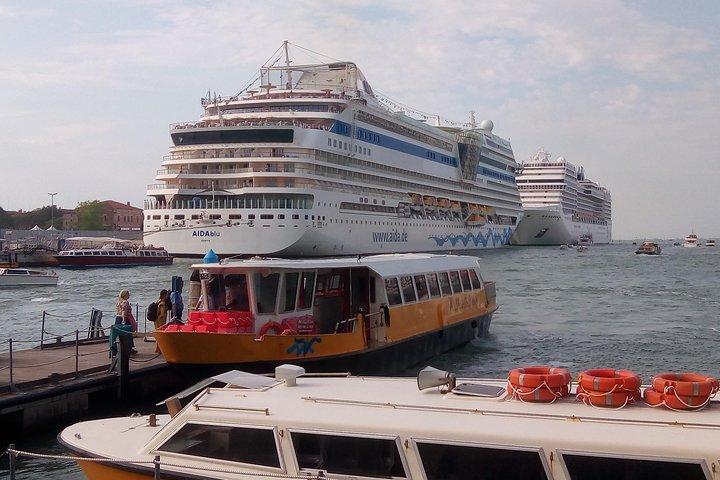 Privat transfer, Silver Moon, Venedig kryssningsterminal, Marco Polo flygplats