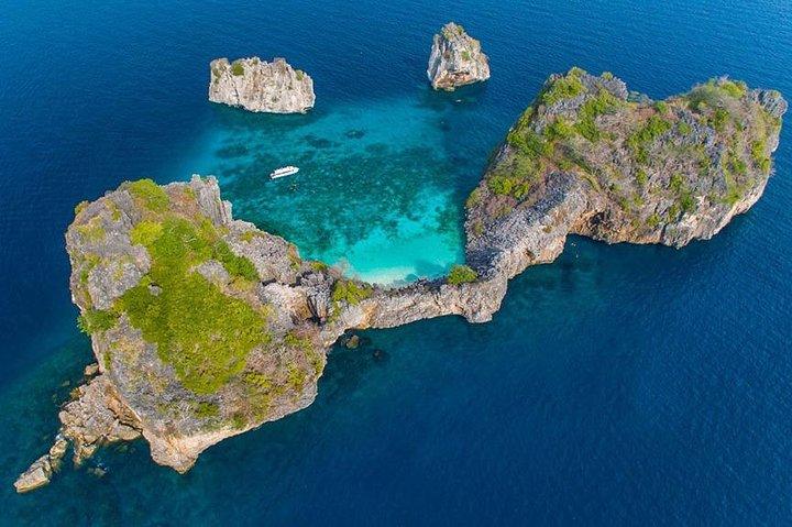 ランタ島からスピードボートでRokとHaa島へのシュノーケリングツアー