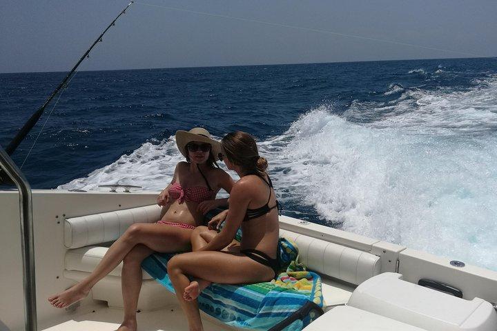 Excursion en bateau de Cancun à Isla Mujeres sur un yacht de luxe avec chef -SR55C
