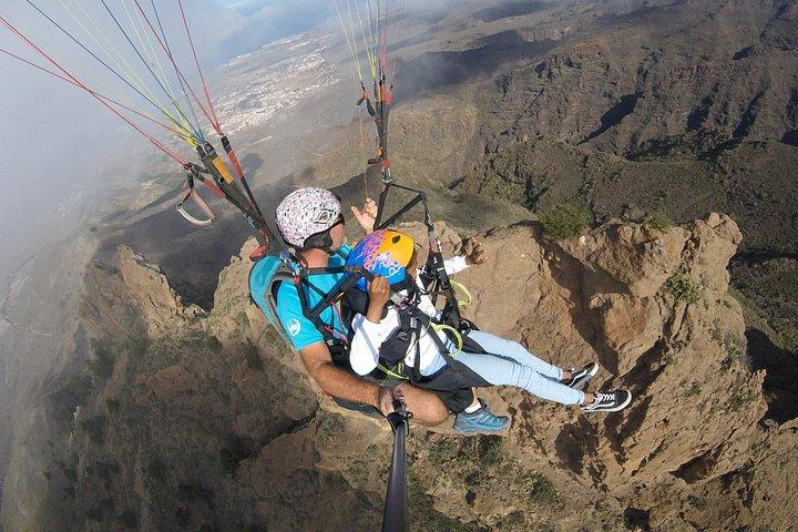 テネリフェ島でのプレミアムパラグライダー：写真、ビデオ、送迎付き