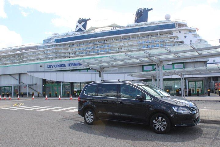 私有移転：ウィンザー城経由のロンドンへのサザンプトンクルーズ港