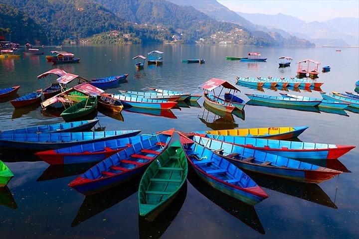Sarangkot Sunrise View en City Tour in Pokhara, Nepal
