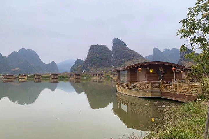 Tour privado de noche al cañón Gulong y al corredor Peak desde Guangzhou