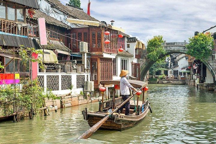 1 jour de la ville aquatique de Zhujiajiao + mini visite privée de Tianzifang