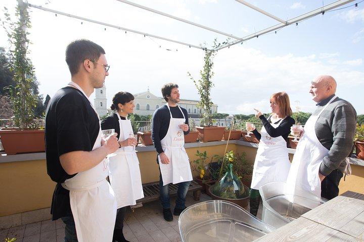 Cesarine: パレルモの地元の家での食事と料理のデモ