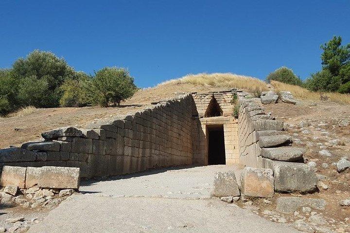 Tour di un giorno all'antica Olimpia, all'antica Sparta di Micene con pasto incluso