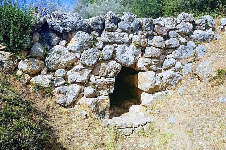 古代オリンピア日帰りツアー,食事付き古代スパルタミケーネ