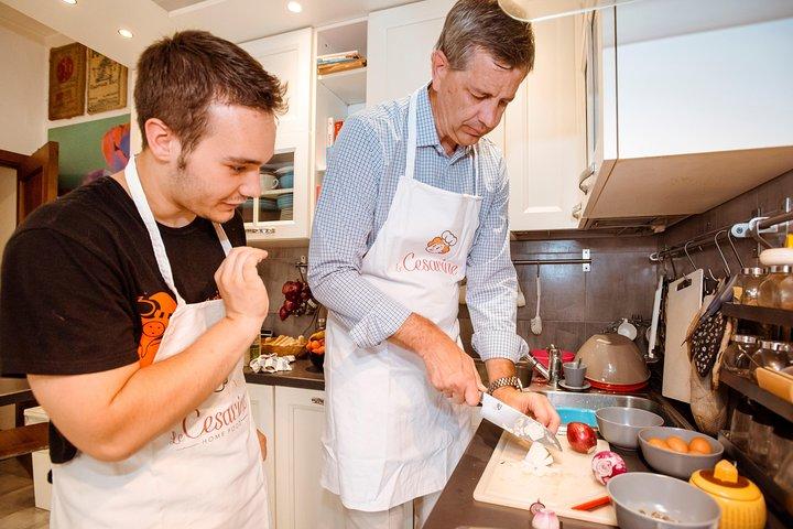 Cesarine：カターニアの市場ツアーと家庭料理教室