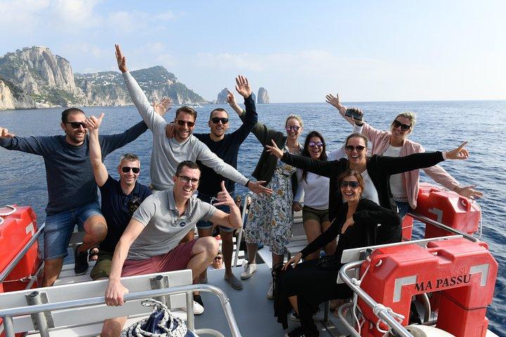 Capri Boat & Land Tour from Sorrento with Limoncello Tasting