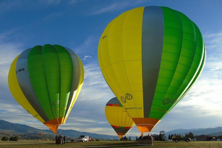 Privat eksklusiv varmluftsballon Barcelona