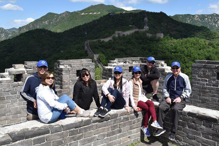 Tour privato di 2 giorni dal porto di Tianjin a Pechino, inclusa la Grande Muraglia di Mutianyu