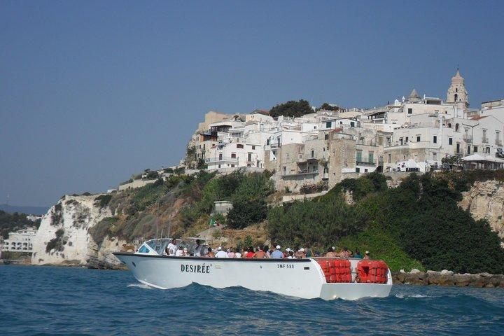 Experiência Desirèe. Visita à costa sul de Vieste