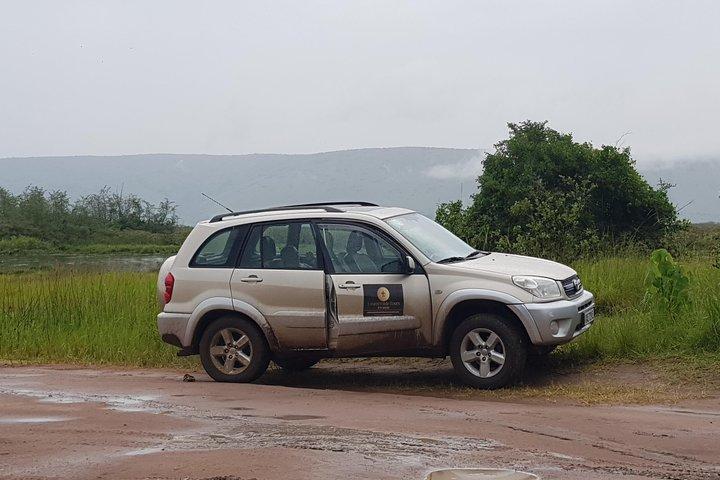 Cool Share Day Akagera Game Drive, partenza giornaliera, giro in barca, pranzo