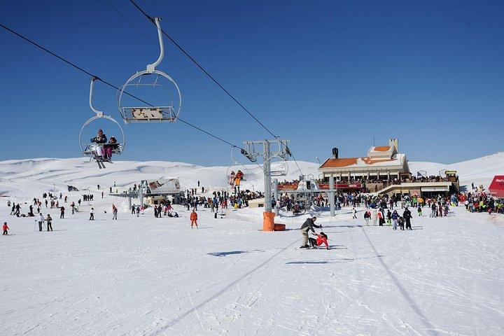 Mzaar Ski Resort Kfardebian, Lebanon