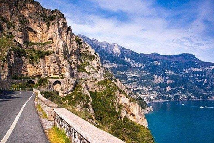 Full Day Private Tour to Sorrento Positano and Amalfi with Mercedes Vehicles