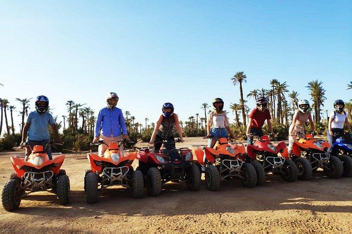 Ørkeneventyr på quad-bike fra Marrakech Palmerai