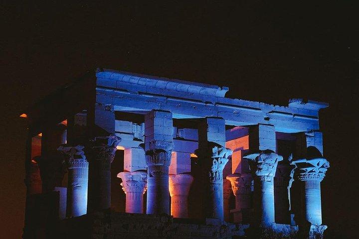 Templo de Philae: show de luzes e luzes em Aswan com transfer