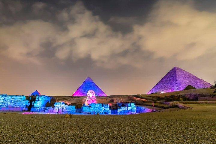 Pyramids Sound and Light Show Ticket with Hotel Pick Up
