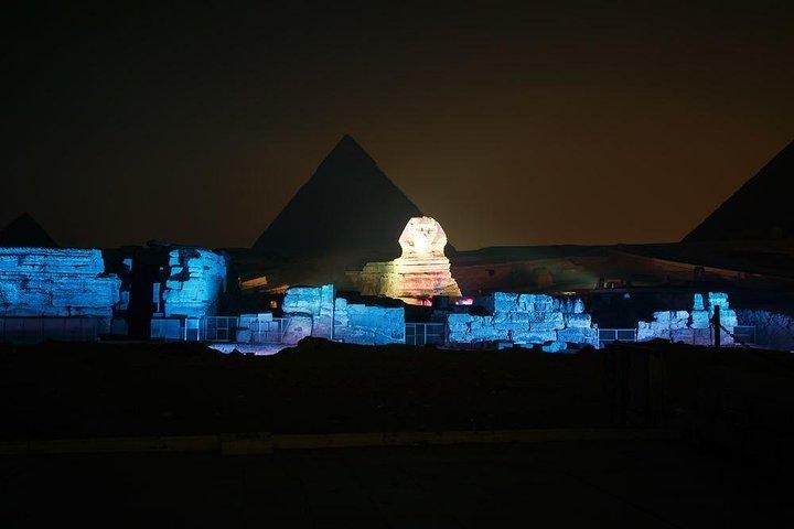 Pyramids Sound and Light Show Ticket with Hotel Pick Up