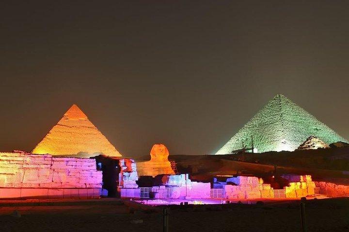 Pyramids Sound and Light Show Ticket with Hotel Pick Up