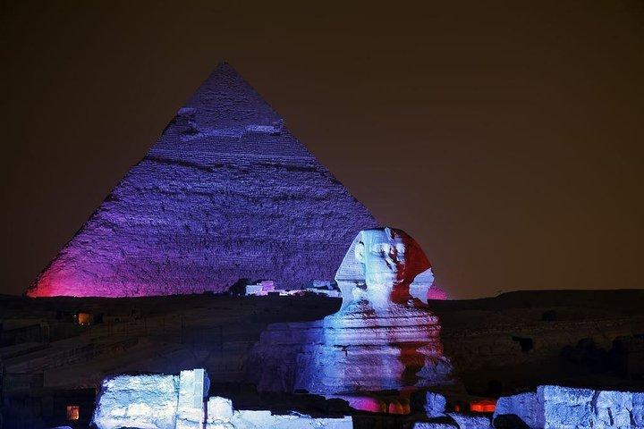 Pyramids Sound and Light Show Ticket with Hotel Pick Up