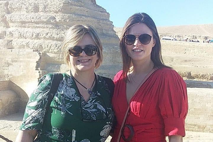 Pyramiderna i Giza och det egyptiska museet