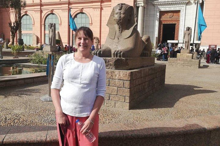 Pyramiderna i Giza och det egyptiska museet