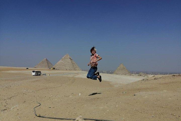 Pyramiderna i Giza och det egyptiska museet