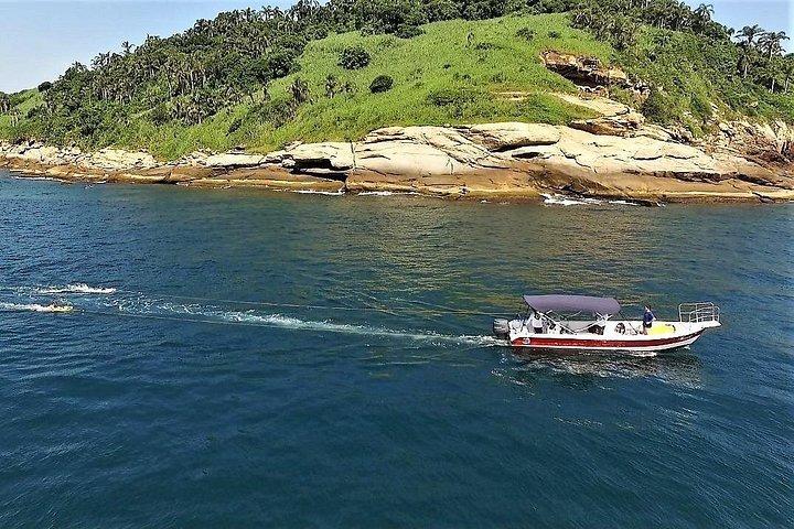 カガラス諸島へのボートトリップと、プラナサーフ潜水艦フライト。