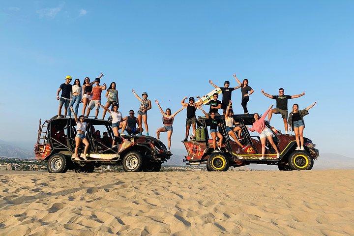 Experiencia en buggy y sandboarding en el desierto de Huacachina