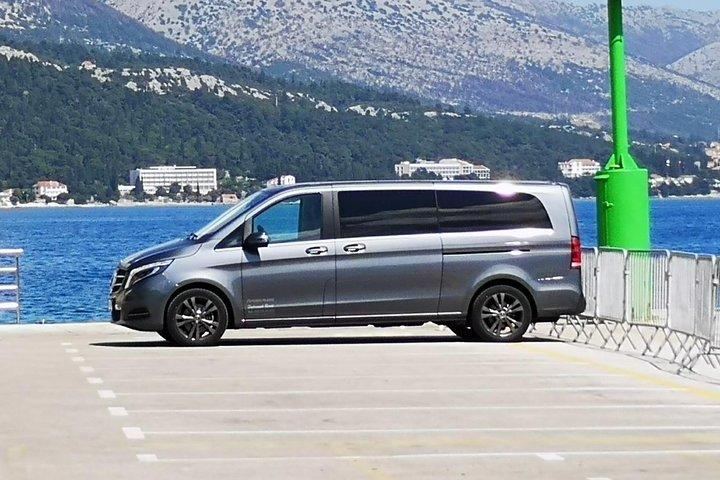 Transfer von bis zu 3 Personen zum oder vom Flughafen Dubrovnik nach Dubrovnik