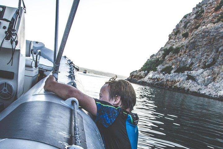 Privat bådtur Chania - Thodorou - Lazaretta (pris pr. Gruppe op til 9 personer)