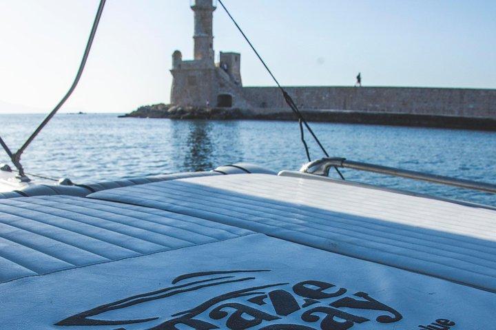 Privat bådtur Chania - Thodorou - Lazaretta (pris pr. Gruppe op til 9 personer)