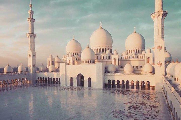 Grande mosquée Sheikh Zayed | Visite de la ville d'Abu Dhabi | SUV privé