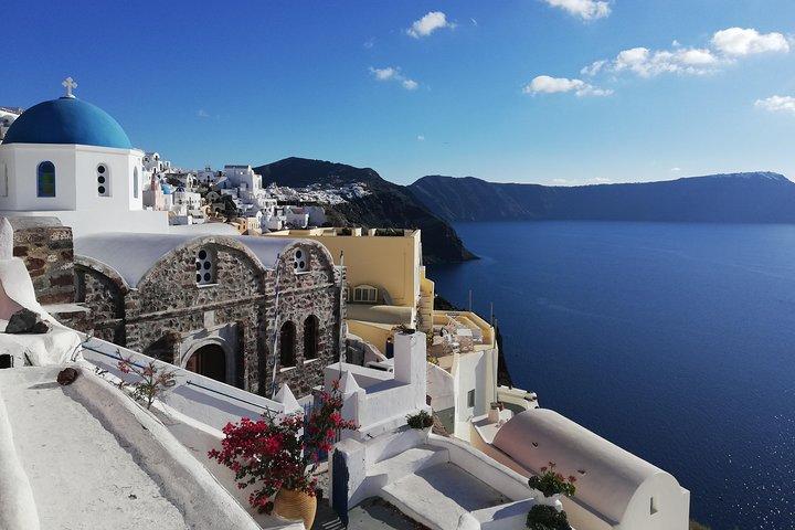 Santorini Shore Excursion: Excursão Privada com Tender Port Pickup