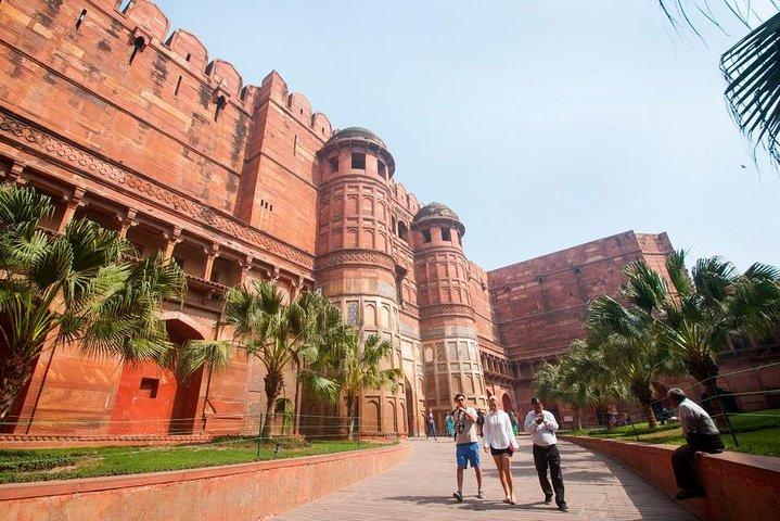 Boleto de entrada al Taj Mahal con complementos opcionales