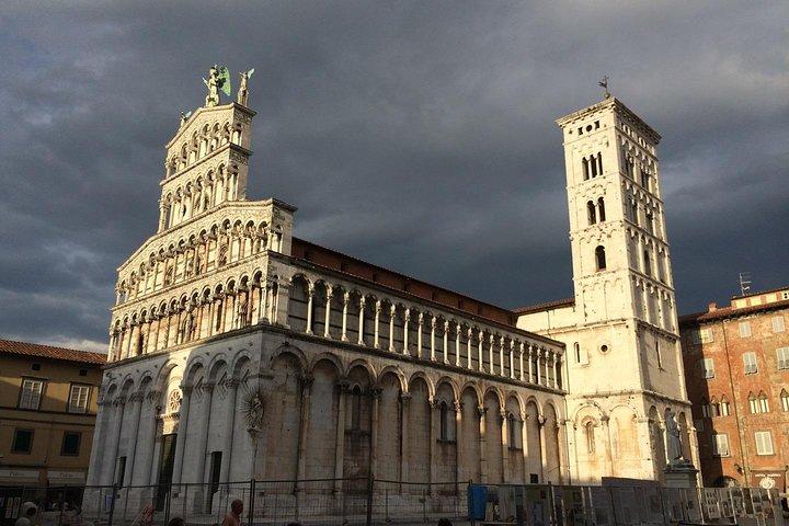 Vanuit Florence: Pisa en Lucca Privétour per minibusje