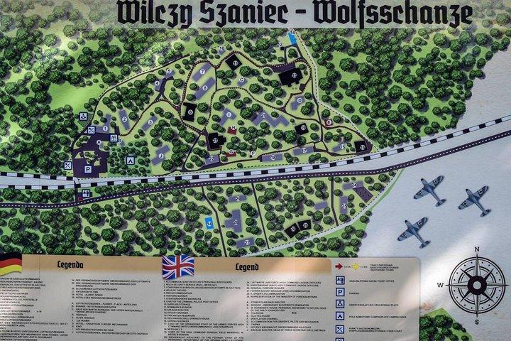 Wolfs Lair "Hitlers huvudkontor" - Heldagstur från Warszawa med privatbil