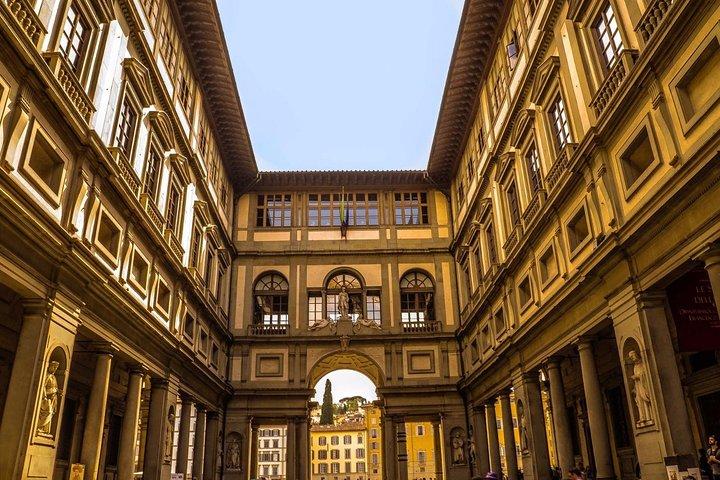 Visita guiada a pé de Florença com Uffizi e Accademia